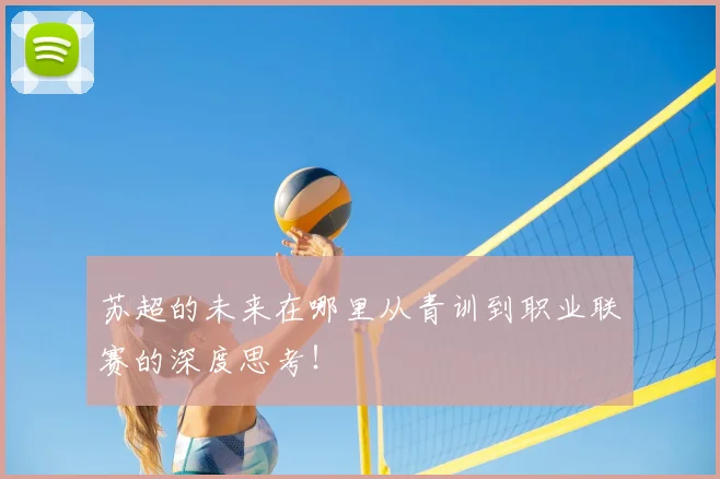 苏超的未来在哪里从青训到职业联赛的深度思考!